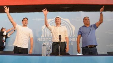Máximo Kirchner pidió “la unidad del frente nacional” y llamó a “construir una opción y dejar de hacer demagogia”