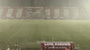 Suspendido Los Andes y Deportivo Armenio por la fuerte tormenta