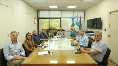 Encuentro con representantes del Colegio de Martilleros