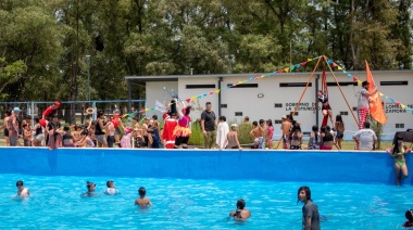 Miles de vecinos disfrutan de la temporada de pileta en Villa Albertina