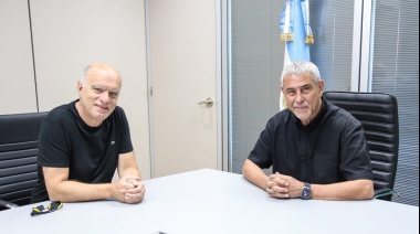 Ferraresi se mostró junto a Grindetti y aumenta la tensión en la interna del peronismo bonaerense