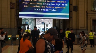 Indignación y enojo de los pasajeros por el paro de trenes