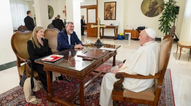 El Papa Francisco recibió a la conducción nacional de ATE en el Vaticano
