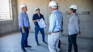 Avanza la construcción de un polo educativo: Cascallares recorrió las obras de una nueva secundaria