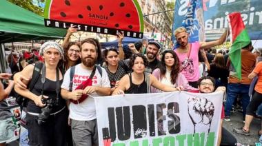 Unidos en lo diverso: La particularidad de una marcha que incluyó hasta grupos palestinos