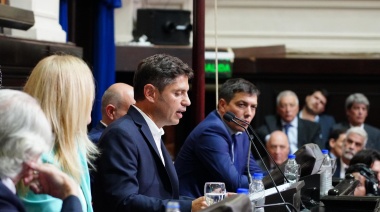 Kicillof arremetió contra la motosierra de Milei y anunció un aumento de la inversión en seguridad