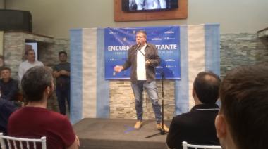 Junto a dirigentes del peronismo bonaerense, Mariotto encabezó un encuentro militante en apoyo a Kicillof