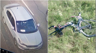 Docente ciclista murió atropellado por un remisero que se escapó y ocultó el auto