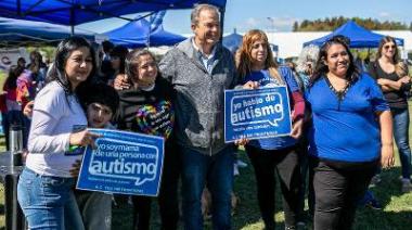 Cascallares participó de una jornada inclusiva de concientización sobre el autismo