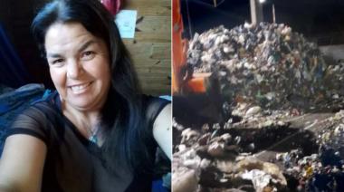 Una recicladora fue encontrada muerta debajo de una montaña de basura
