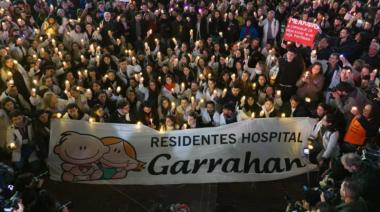 El Garrahan resiste: nueva Marcha de Luces