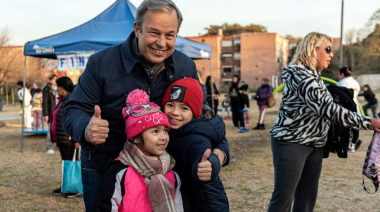 Nuevo espacio público renovado en Almirante Brown