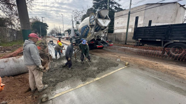 Avanza una obra hidráulica clave en Claypole