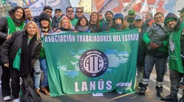 ATE moviliza por el Garrahan y contra el ajuste: “Ante la violencia de la bestia, la comunidad se organiza”