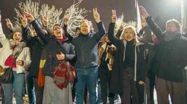 Cascallares encabezó un emotivo homenaje del PJ de Brown a Eva Perón