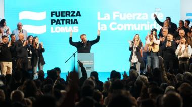 Otermín presentó a los candidatos, con Sol Tischik a la cabeza, y planteó: “Es comunidad o motosierra”