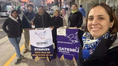 La ambiciosa aspiración de LLA en Almirante Brown