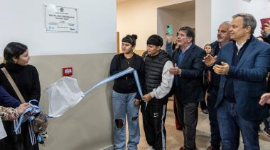 Cascallares inauguró la Escuela Secundaria N° 35 de Ministro Rivadavia