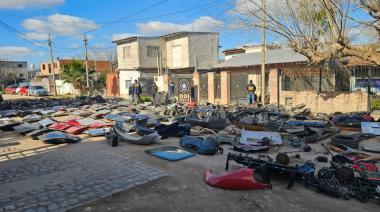 Cayó una banda que robaba autos y vendía autopartes en desarmaderos clandestinos