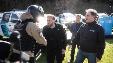 Otermín y Alonso presentaron nuevos patrulleros en Lomas de Zamora