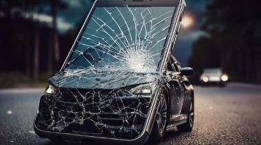 Alarmante encuesta de la Defensoría sobre el uso del celular al manejar