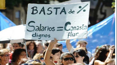 Los salarios volverán a perder en agosto y se profundiza la crisis de ingresos