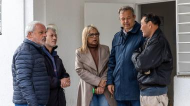 Cascallares y Eichel recorrieron la escuela agraria más importante de la región