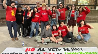 Estudiantes de la UNLa repudiaron el veto de Milei y anunciaron un plan de lucha