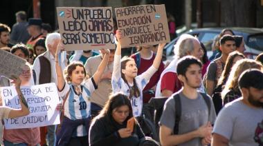 Universidades en pie de lucha: paro y marcha contra el veto