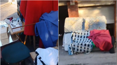 Una familia denuncia desalojo ilegal: "Nos dejaron en la calle y no tenemos a dónde ir"