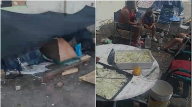 Tensión en Lanús: familias desalojadas acampan frente al predio ACUBA