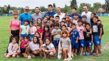 Comenzó la colonia de vacaciones en Almirante Brown