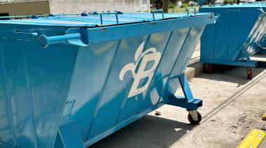 Instalan nuevos contenedores para el servicio de recolección de residuos