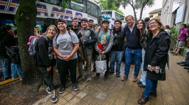 Cascallares despidió a los estudiantes ganadores de "Jóvenes Innovando"