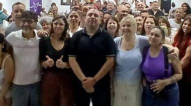 Brindis y almuerzo militante con referentes de distintos barrios