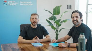 Otermín recibió a Kreplak: “En Lomas construimos Salud en Comunidad”