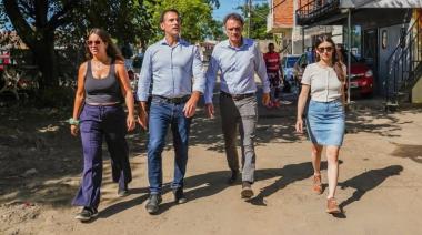 Obras hidráulicas y mejoras urbanas en Villa Jardín