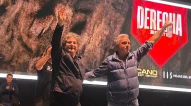 “Estamos viviendo un cambio de época”, aseguró Aquino tras acompañar a Milei en Mar del Plata