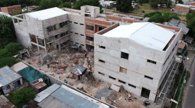 Avanza la construcción del nuevo edificio para la Escuela Secundaria N° 26