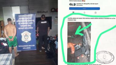 Mató a un hombre y ofrecía el arma homicida por internet mientras estaba prófugo