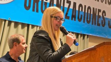 Karina Gutiérrez destacó que en Lanús "se logró una lista de unidad real con todos los espacios representados"