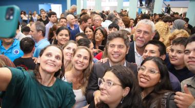 Litza celebró la inauguración del nuevo edificio la Escuela de Educación Técnica Nº 6