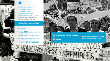 Inauguran una muestra sobre trabajadores desaparecidos a 50 años del golpe militar