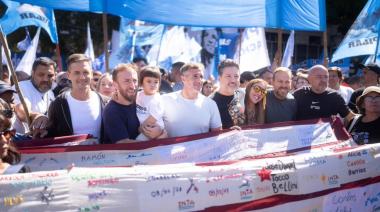 Intendentes del conurbano al frente de la memoria: fuerte presencia en Plaza de Mayo