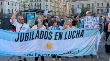 Los jubilados no encuentran respuestas del Gobierno, y denuncian "sólo represión"