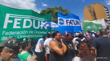 "El problema del sistema universitario es de todos los argentinos", señala FEDUN