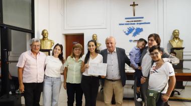 Néstor Díaz Pérez fue declarado ciudadano ilustre de Lanús