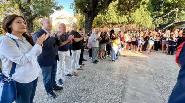 El Municipio acompañó al colegio Ave María en el inicio del ciclo lectivo