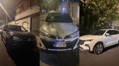 Detenido tras una persecución: secuestran autos robados y recuperan una camioneta