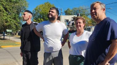 Cascallares participó de una jornada comunitaria en Ministro Rivadavia